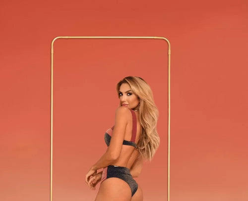 Hot Pants Collors LUREX Brazilian Bikini