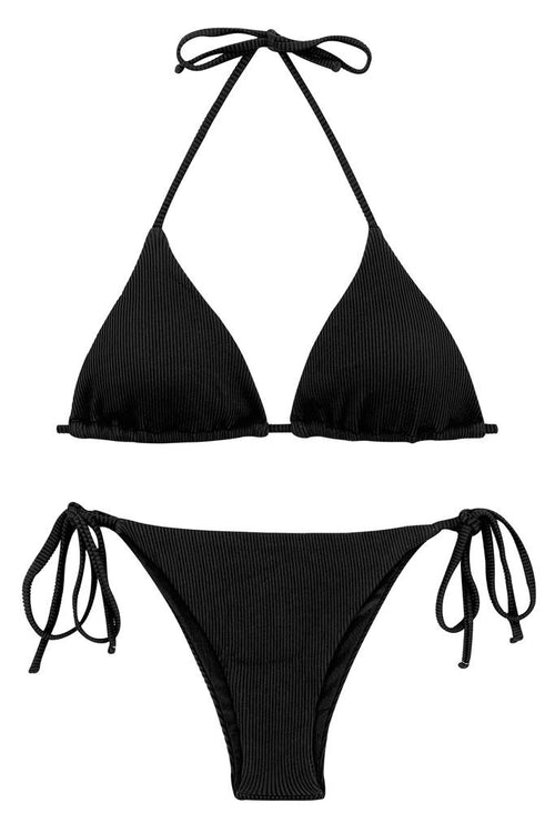 Brazilian Neon Pink Bikini Curtain Triangle Lace Panties