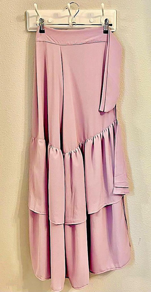 Brazilian Swimwear Pareo Skirt Tie-Waist Sarong Crepe