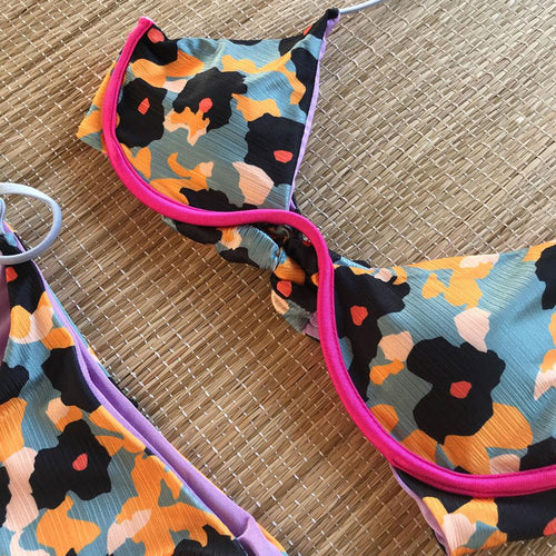 Brazilian Bikini with Full Rim and Adjustable Sexy Panties (NO RETURN AND EXCHANGE)