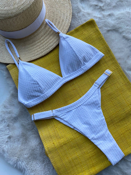 Bikini Set Bust Curtain With Thread Panties Gummy Rose