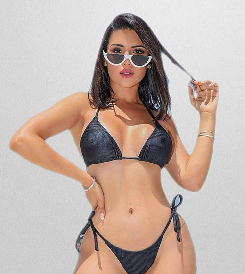 Brazilian Bikini Curtain Triangle Lace Panties
