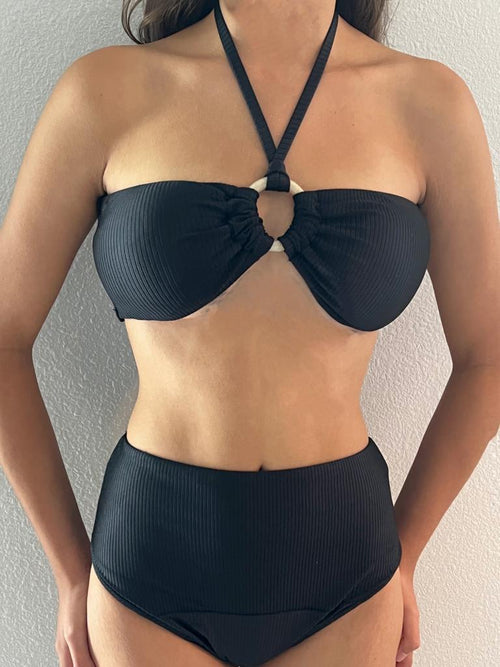 Hot Pants Brazilian Bikini with Ring