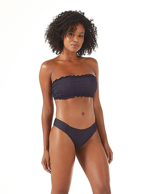 Hope it falls Lastex With Cup and Large Side Draped Panties