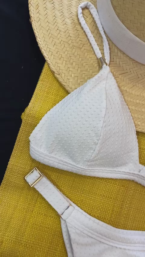Bikini Set Bust Curtain With Thread Panties Gummy Rose