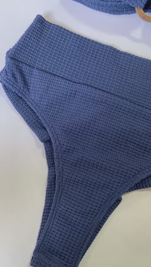 Brazilian Bikini Hot Pants Top with Ring and Rim