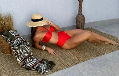 Hot Pants Brazilian Bikini With Ring